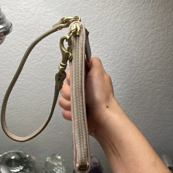EUC, COACH Wristlet - Picture 8 of 9